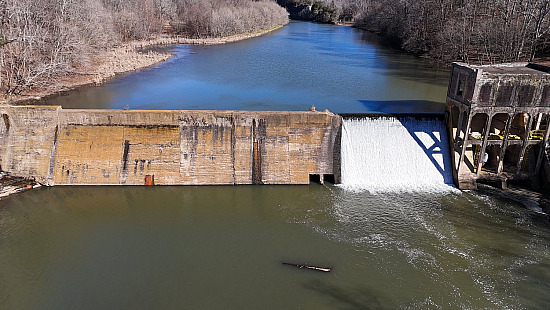 Old Powerhouse Dam